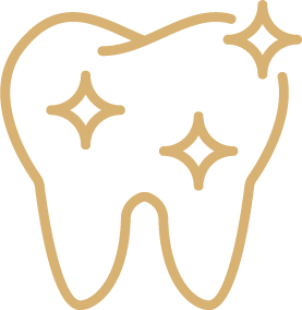 Sparkling clean teeth icon